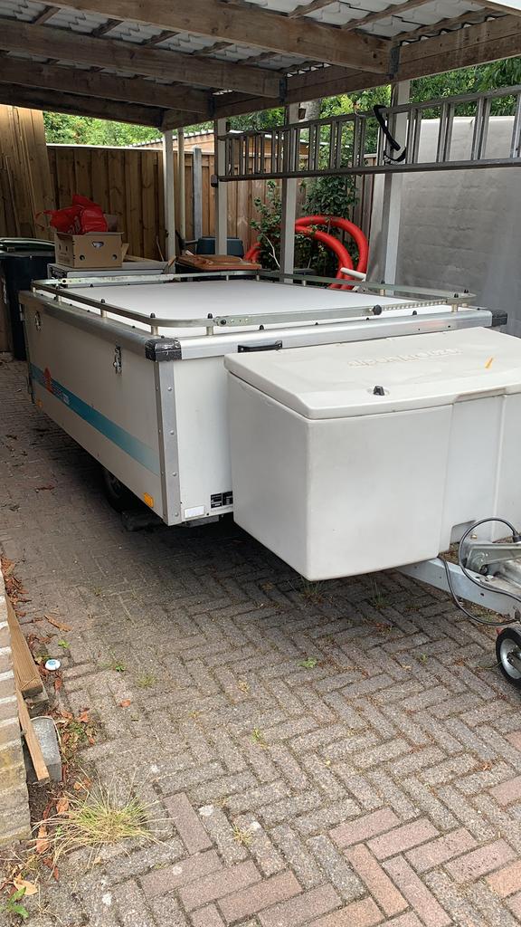 Vouwwagen alpenkreuzer, Caravans en Kamperen, Tenten, Gebruikt, Ophalen