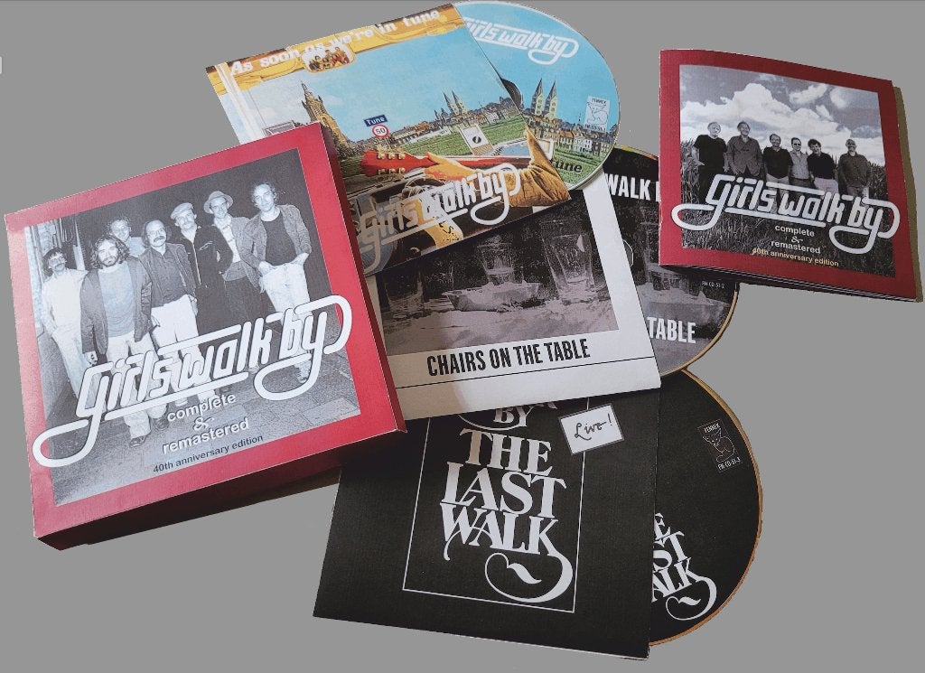3Cd Boxset Girls Walk By GESIGNEERD NIEUW ( Gé Reinders ), Boxset, Pop, Ophalen of Verzenden, Inclusief boekje