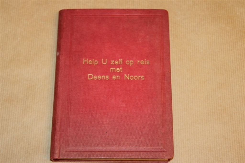 Help Uzelf met Deens en Noors — Taalgids 1930 Vintage, Boeken, Europa, Ophalen of Verzenden, Reisgids of -boek, Gelezen