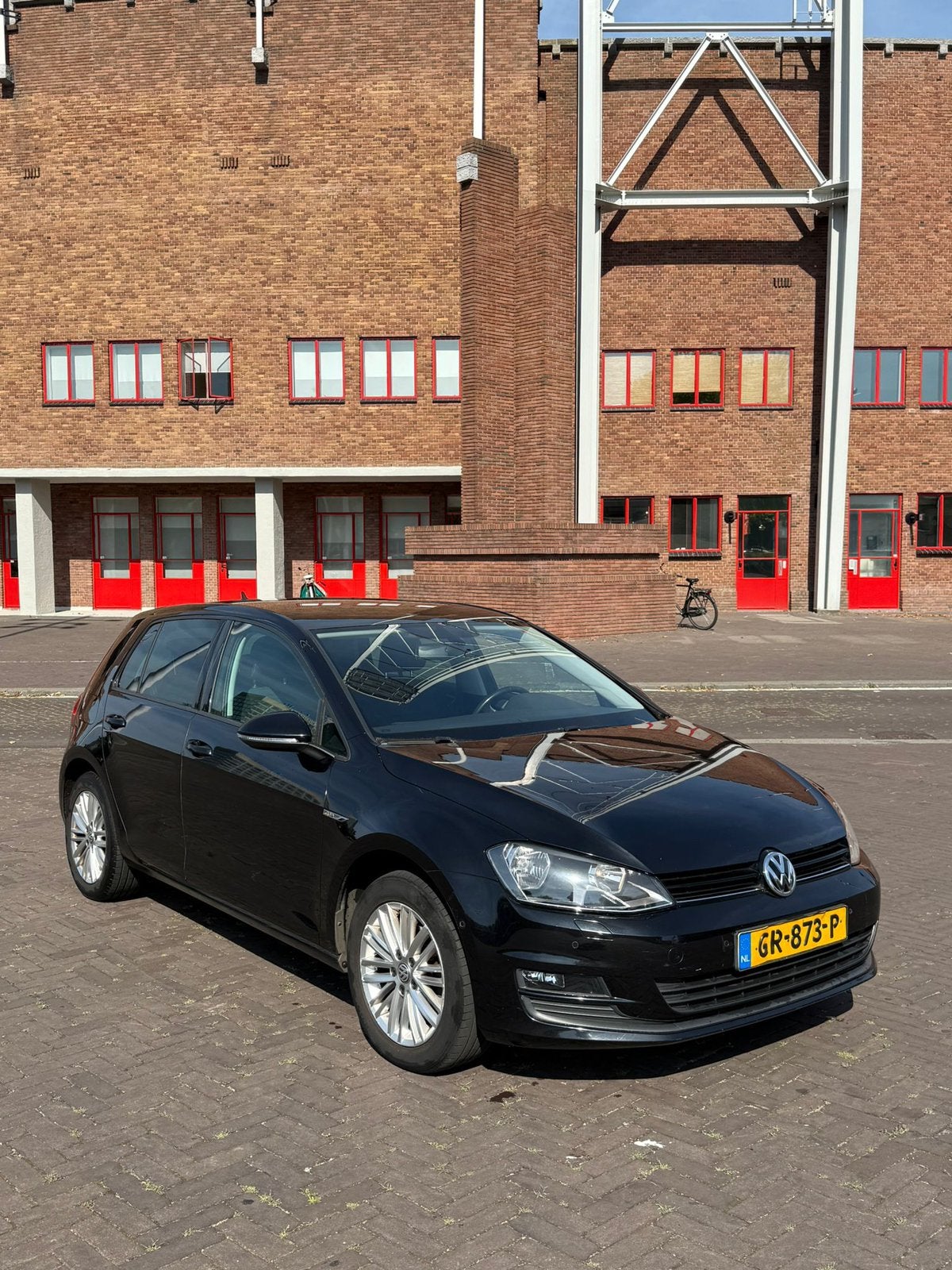 Volkswagen Golf 1.2 TSI 63KW 5D 2015 Zwart, Auto's, Voorwielaandrijving, Zwart, 4 cilinders, 610 kg