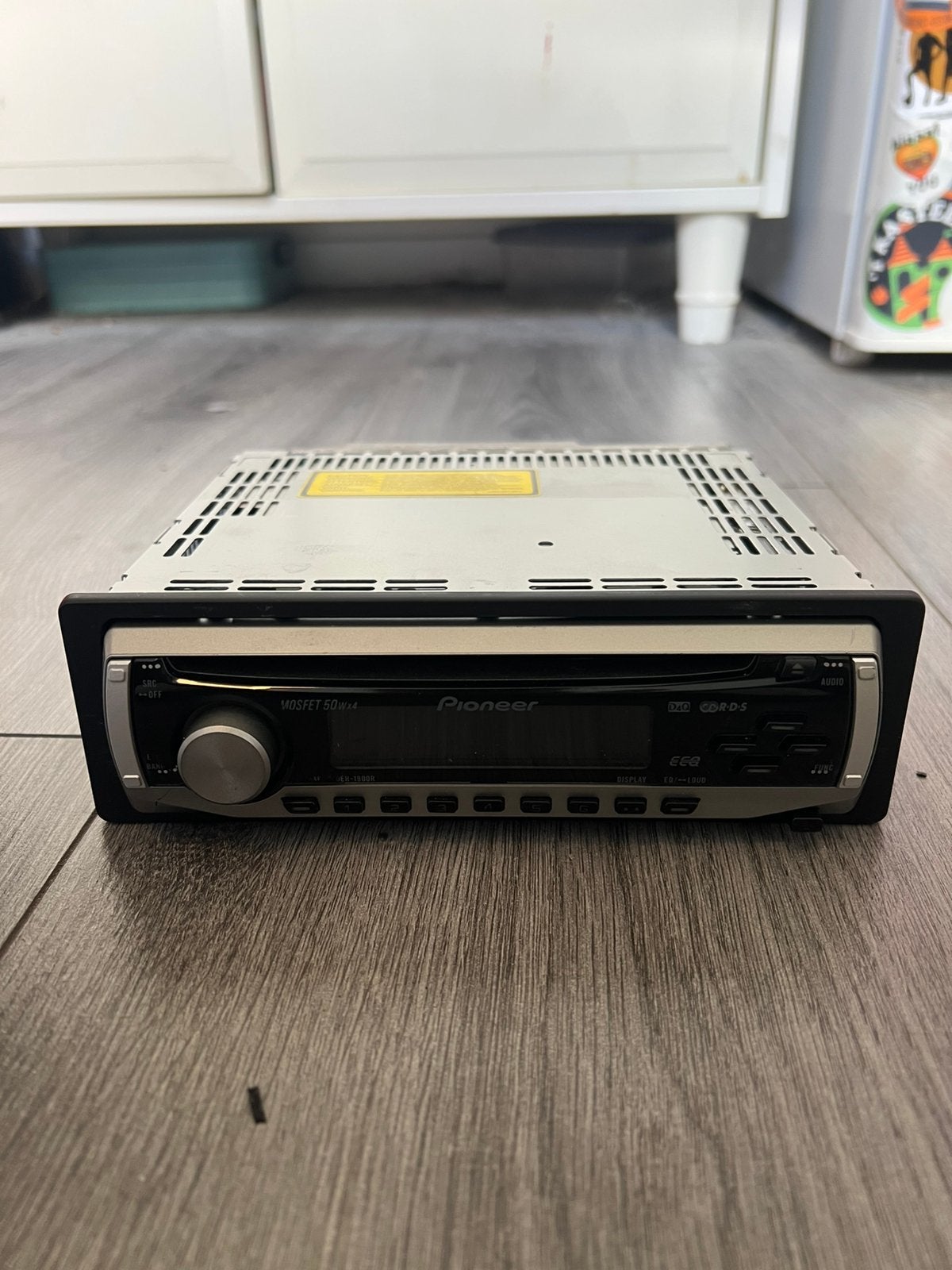 Pioneer DEH-1900R autoradio compleet met kabels en frontje, Auto diversen, Ophalen, Gebruikt
