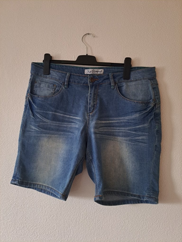 blauwe fitt originals spijkerbroek maat 44, Blauw, Ophalen of Verzenden, Zo goed als nieuw, Fitt originals