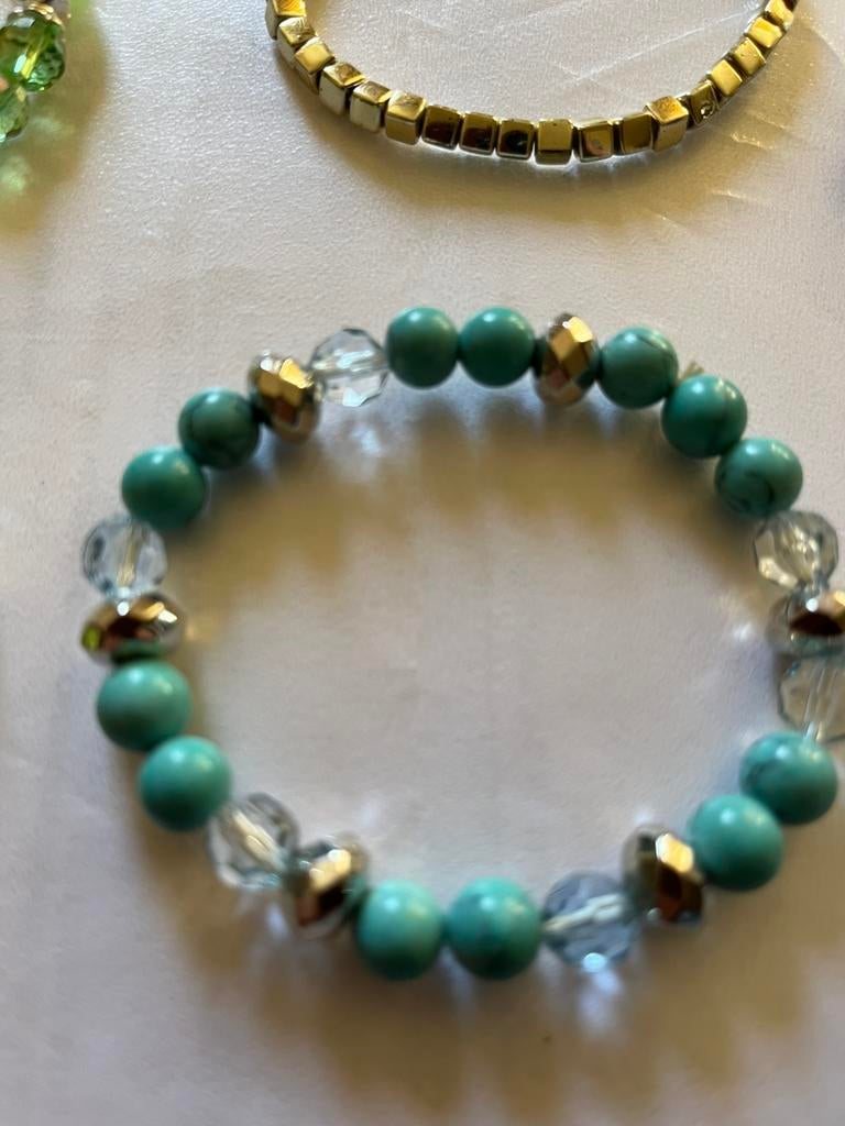 Glas gekleurd armbandjes, kwaliteit, Overige materialen, Overige kleuren, Nieuw, Ophalen of Verzenden
