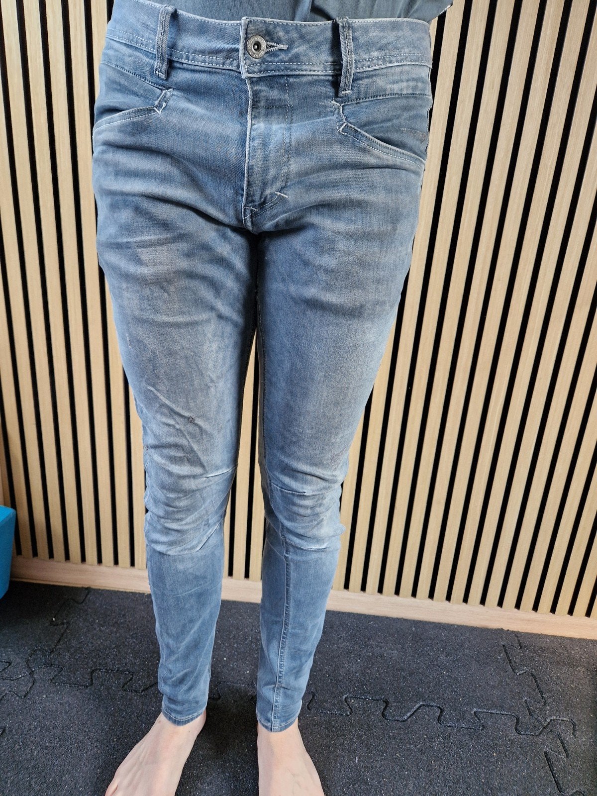 Stijlvolle blauwe Chasin' jeans - Maat 32/34, Kleding | Heren, Spijkerbroeken en Jeans, Onbekend, Blauw, W32 (confectie 46) of kleiner