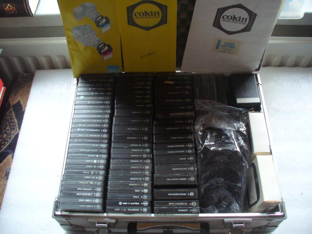 70+ verschillende Cokin filters, Audio, Tv en Foto, Fotografie | Filters, Ophalen of Verzenden, 50 tot 60 mm, Overige typen, Cokin