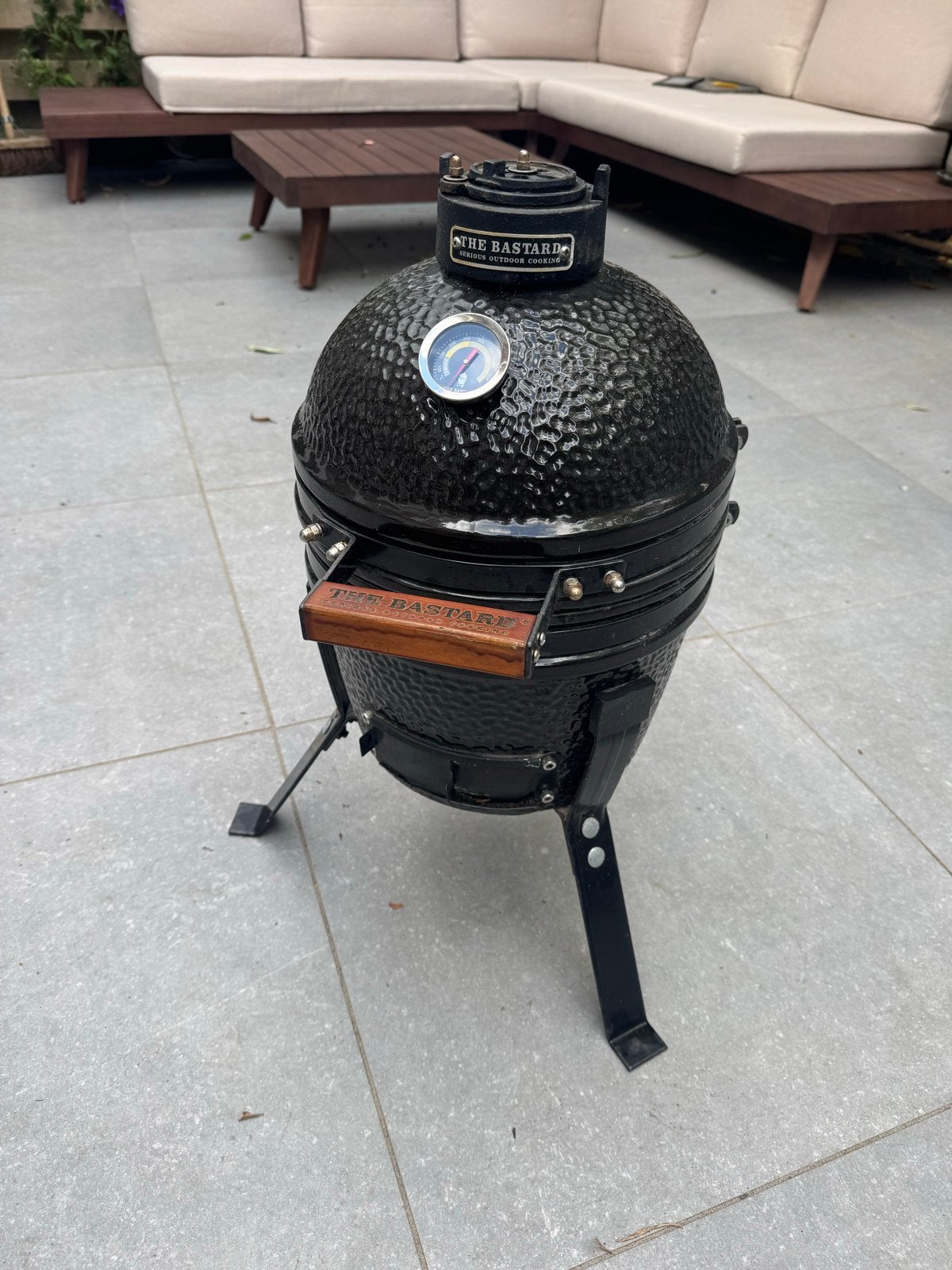 De Bastard mini BBQ - Zo goed als nieuw, Ophalen of Verzenden, Zo goed als nieuw