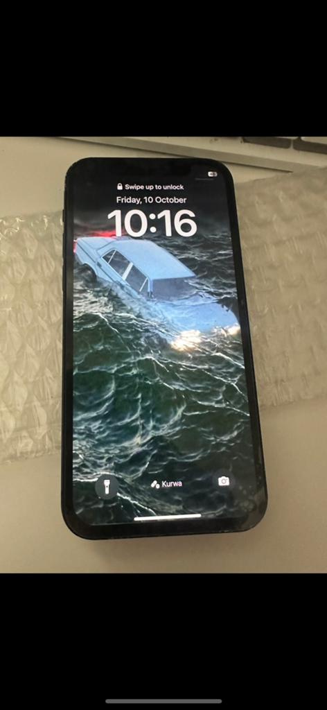 Iphone 12, Telecommunicatie, Mobiele telefoons | Apple iPhone, Paars, Refurbished, Ophalen of Verzenden, Met simlock