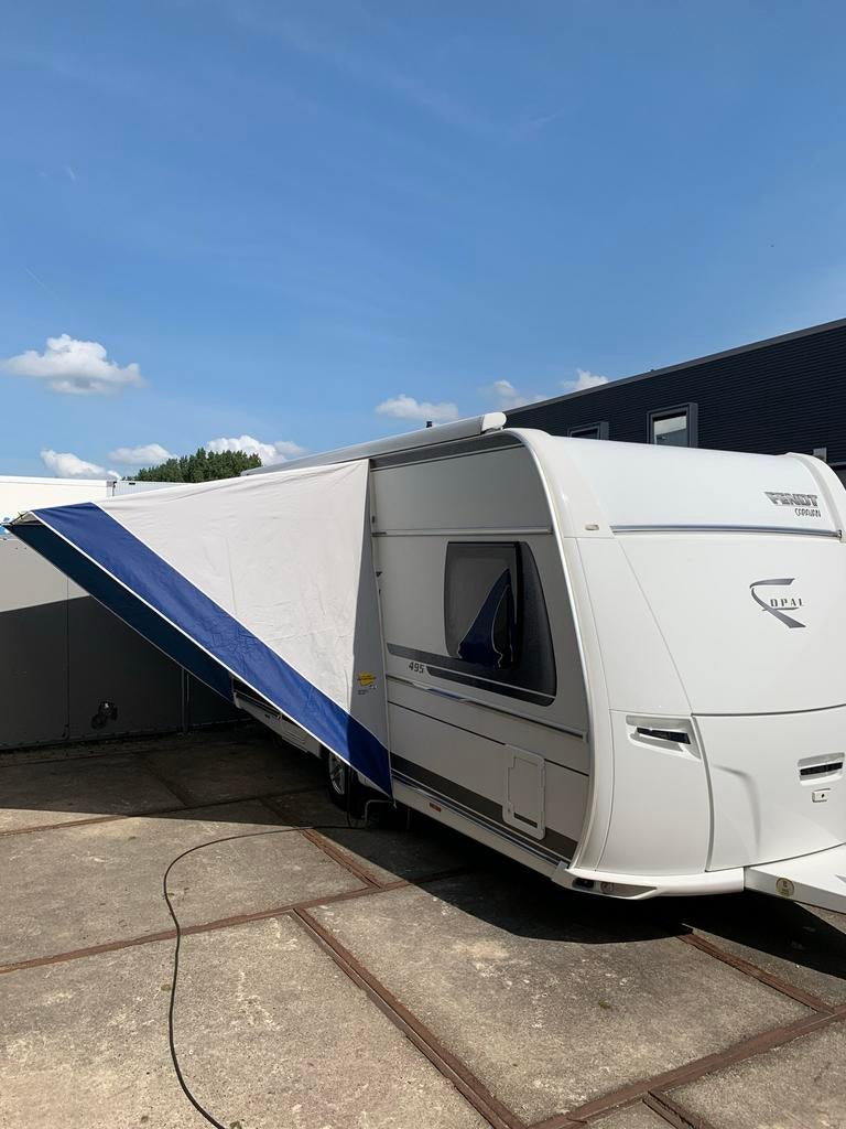 Luifel caravan 3D uitvoering, Ophalen