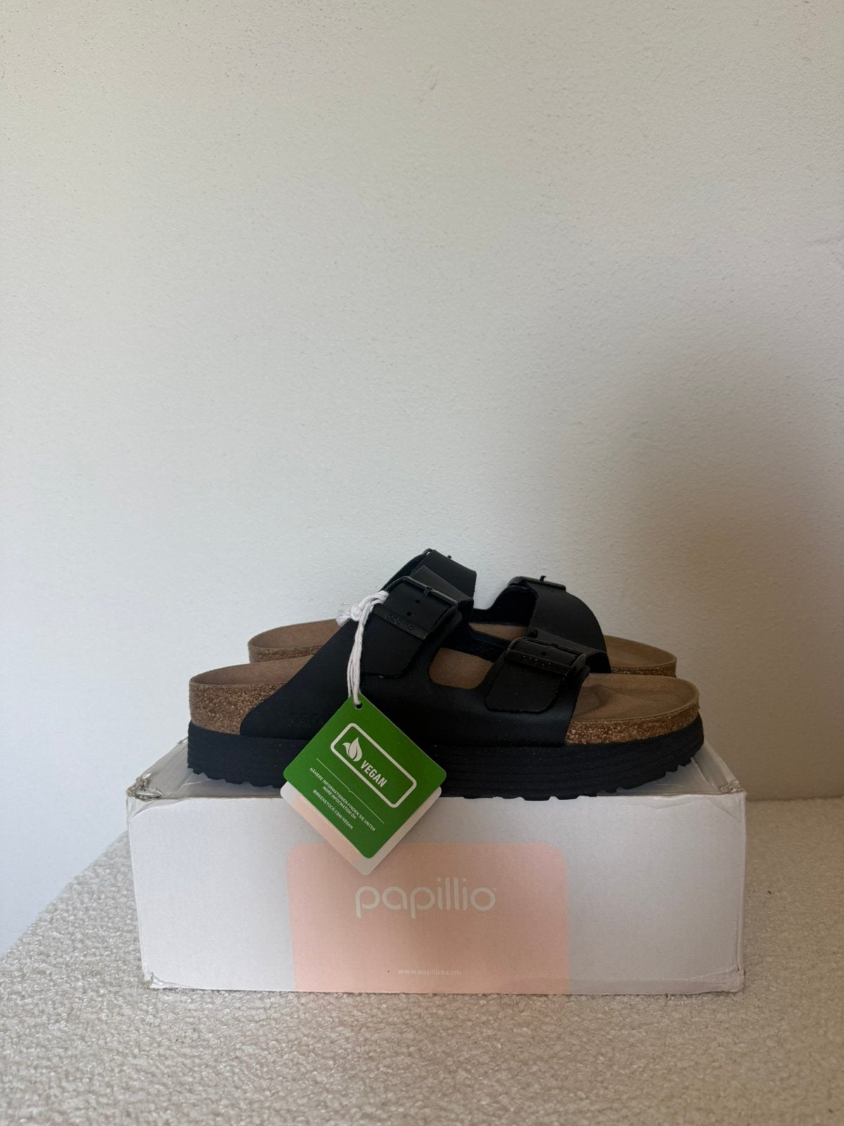 Papillio van Birkenstock Arizona Grooved zwarte sandalen, Kleding | Dames, Zwart, Nieuw, Sandalen of Muiltjes, Ophalen of Verzenden