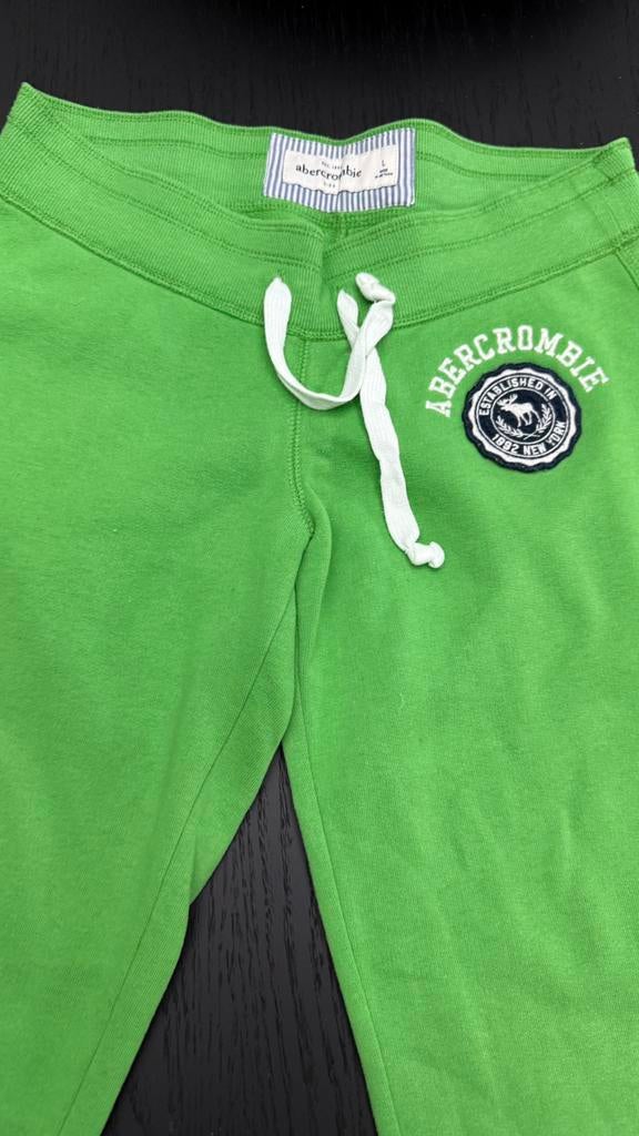 Ambercrombie joggingbroek L, Broek, Jongen of Meisje, Abercrombie & Fitch, Ophalen of Verzenden