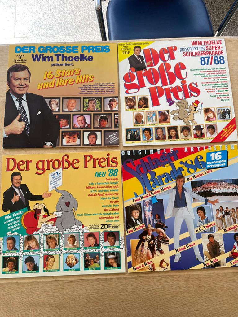 LP diverse Schalger verzamel albums, Ophalen, Gebruikt