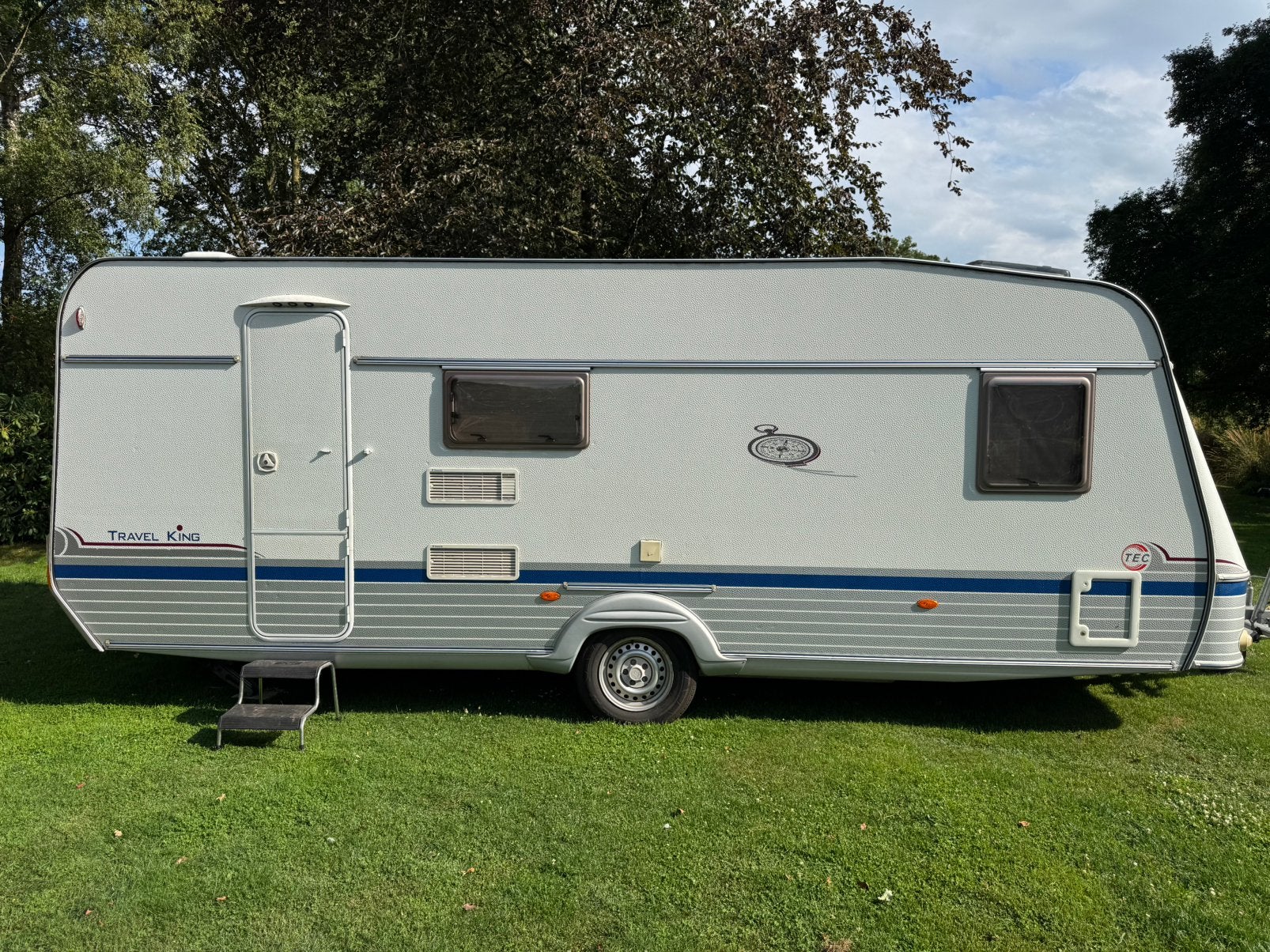 TEC Travelking 560 TKM compleet met 3 persoons stapebed, T.E.C., Vast bed, Particulier, Meer dan 6
