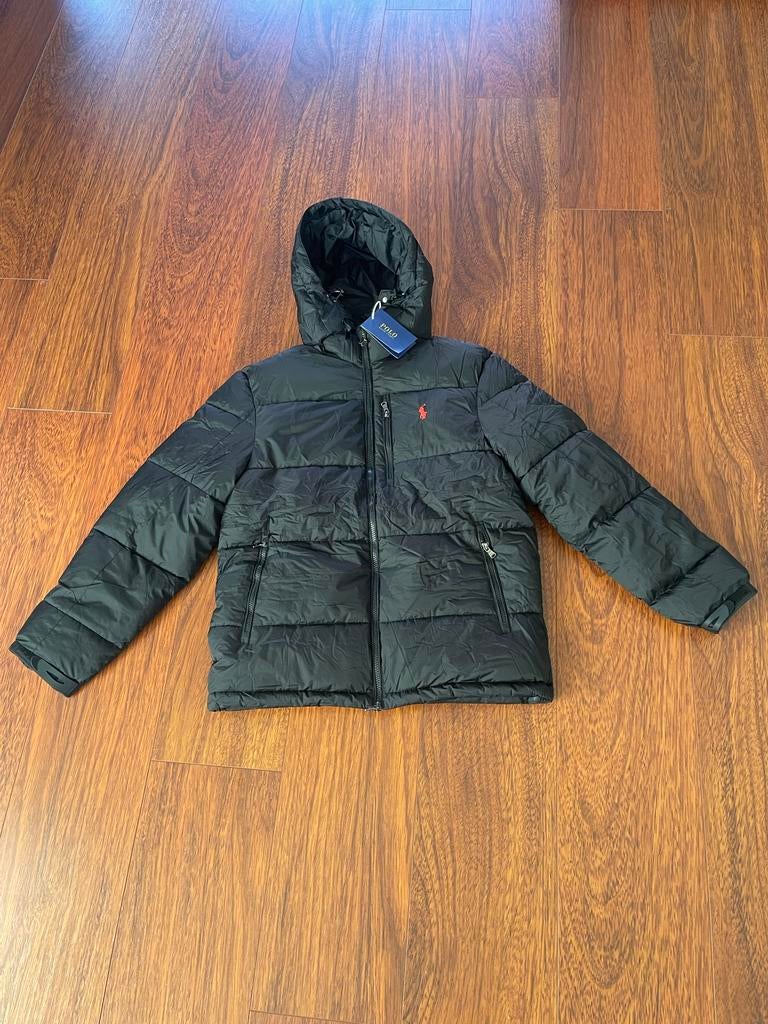 Polo Ralph Lauren Zwarte Puffer Jas - Nieuw met kaartjes, Kleding | Heren, Ophalen of Verzenden, Nieuw, Maat 48/50 (M), Zwart