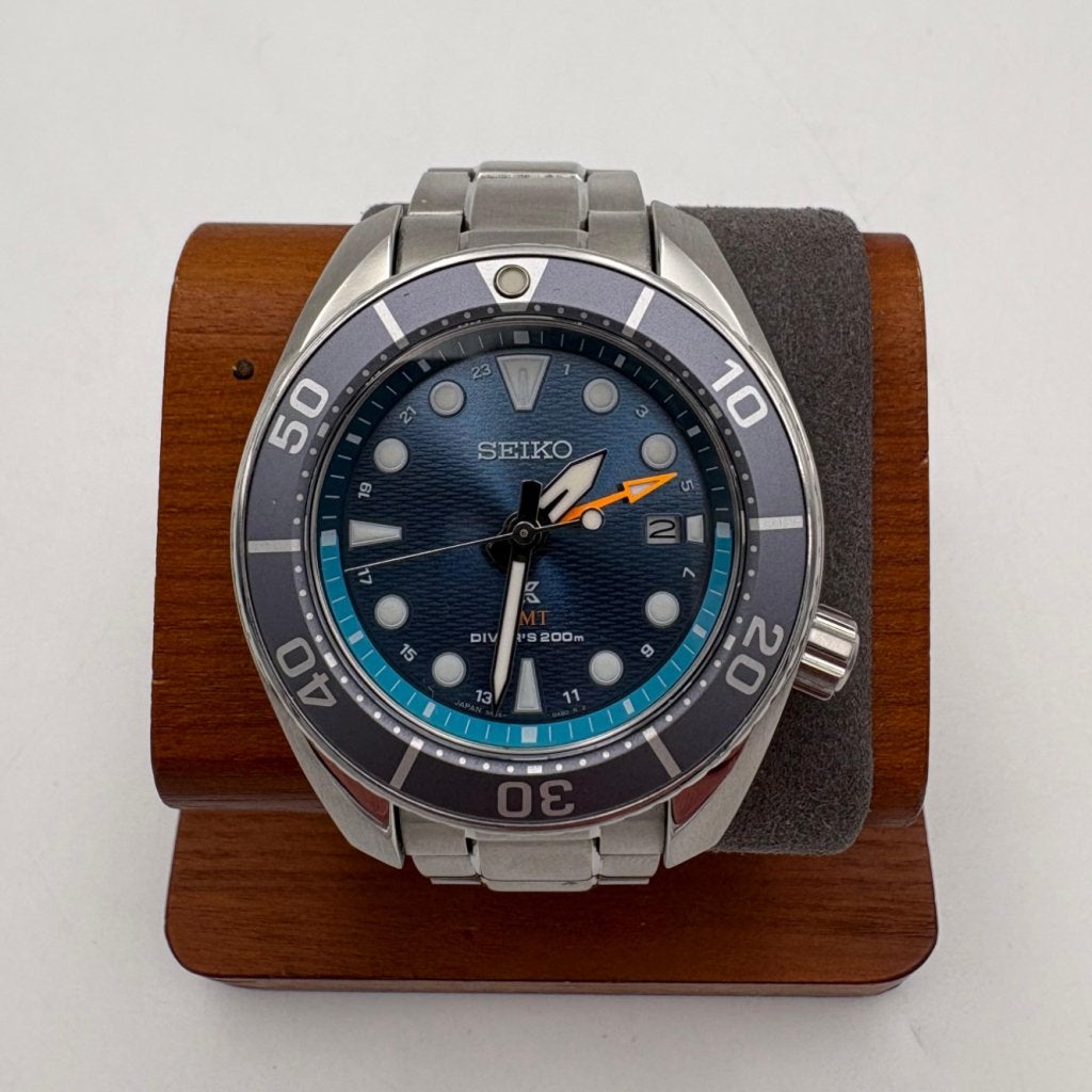 Seiko SFK001J1 GMT Diver 200mm Prospex Solar - Nette staat, Ruilrijk, Zo goed als nieuw, Info@ruilrijk.nl, Neerstraat 60, 6041 KD Roermond