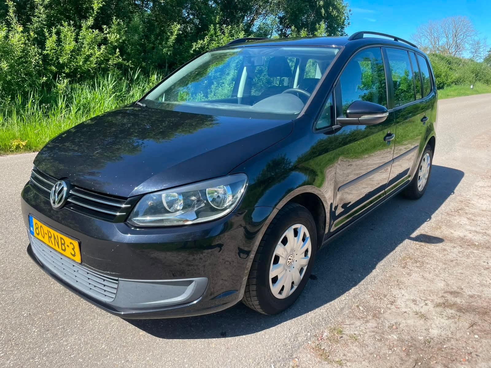 Volkswagen Touran 1.6 TDI Trendline BlueMotion7p., Auto's, Voorwielaandrijving, Euro 5, 1490 kg, Gebruikt