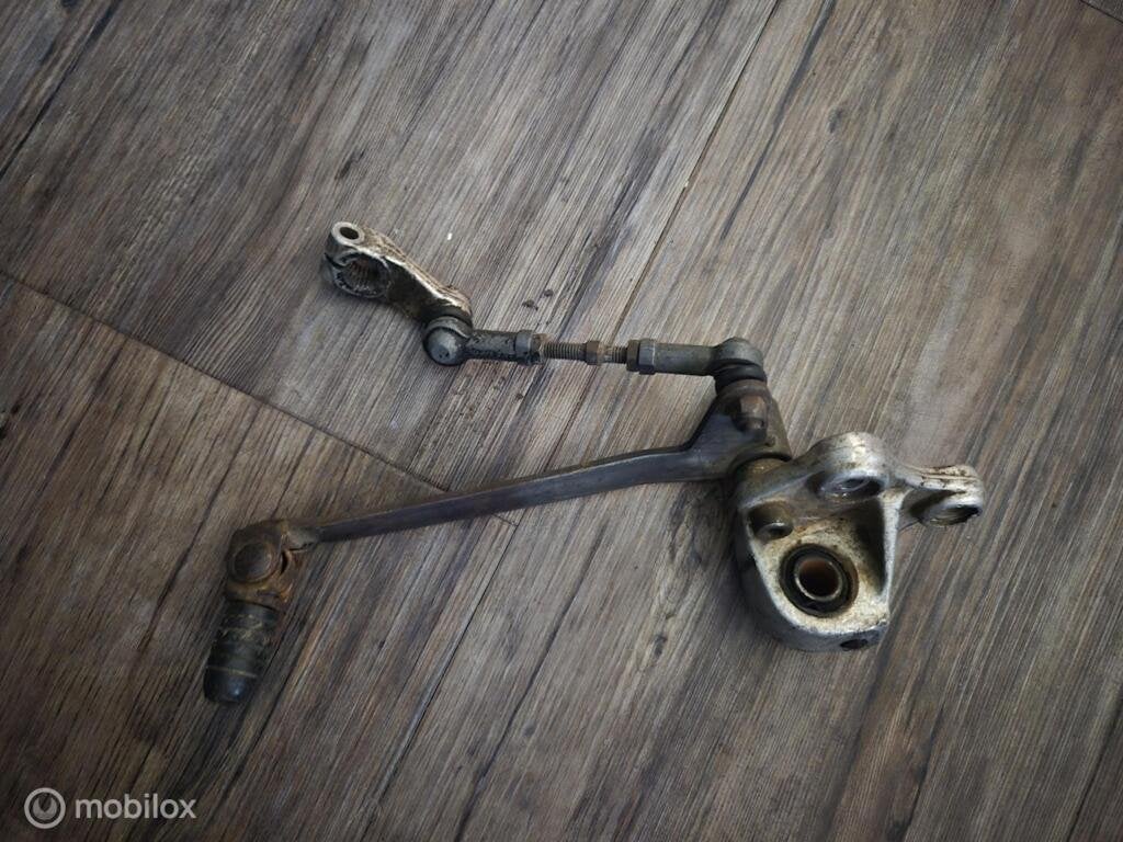Schakelpedaal bracket Cagiva elefant 350 650 750, Motoren, Onderdelen | Ducati, Gebruikt, Ophalen of Verzenden