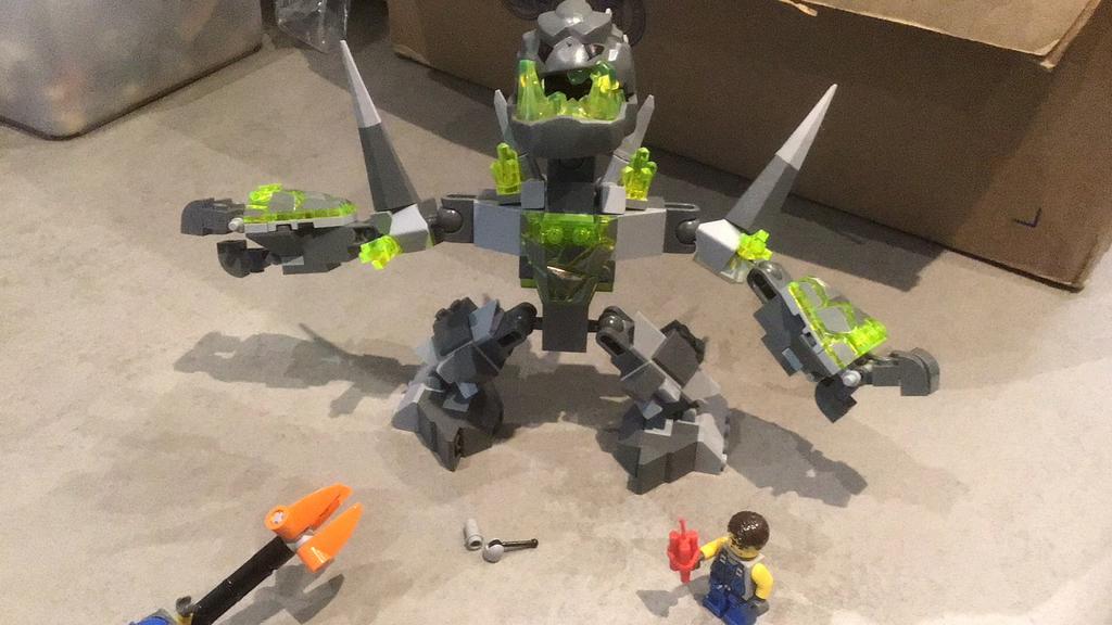 Lego Rock Monsters met minifiguren 8962, Ophalen of Verzenden, Gebruikt, Complete set, Lego