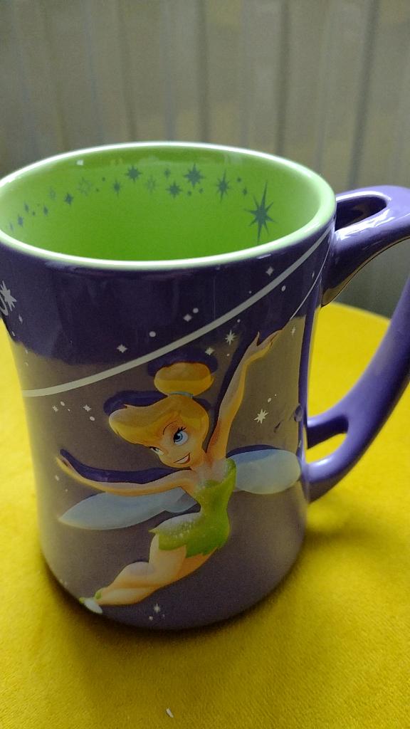 Disney beker Tinkerbell, Ophalen, Overige figuren, Zo goed als nieuw, Beeldje of Figuurtje