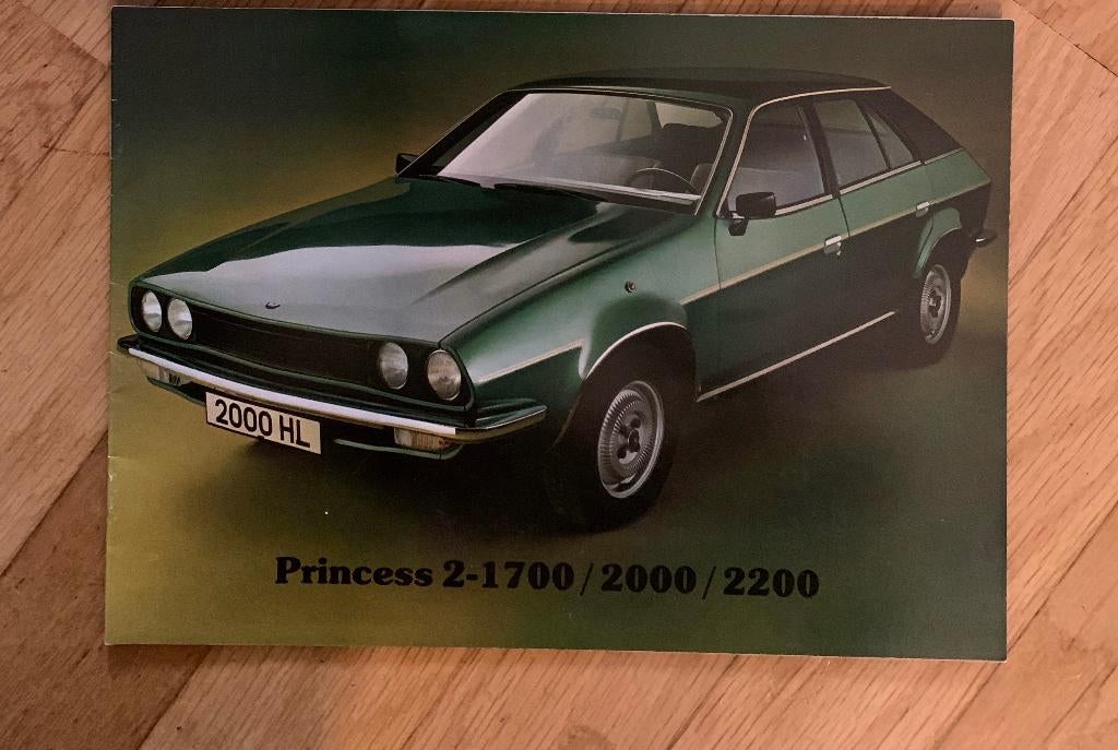 Autofolder Leyland Princess 2-1700 / 2000 / 2200 ZGAN, Verzenden, Zo goed als nieuw, Overige merken
