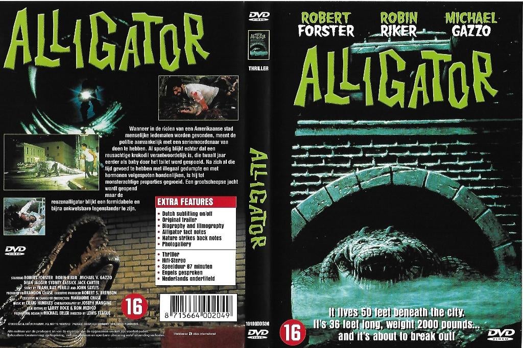 Alligator, Vanaf 16 jaar, Ophalen of Verzenden, Zo goed als nieuw