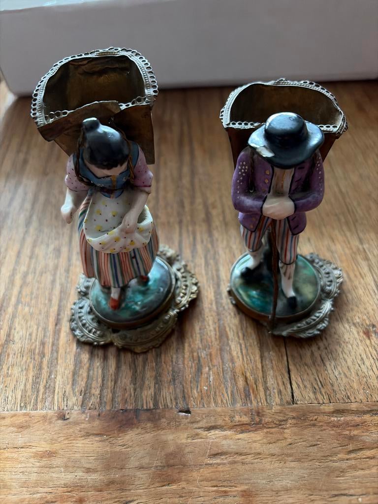 Porseleinen beeldjes, Antiek en Kunst, Antiek | Porselein, Ophalen of Verzenden