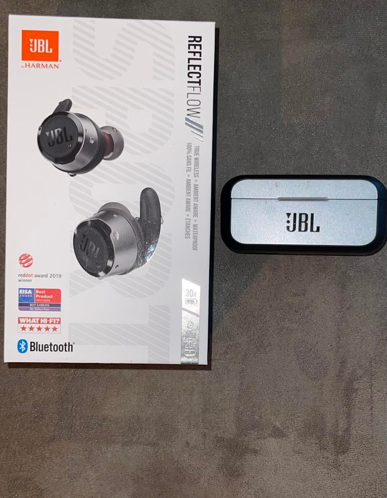JBL Reflect Flow, Overige merken, Bluetooth, Zo goed als nieuw, Op oor (supra aural)