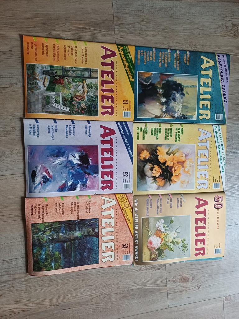 Atelier Magazine 1994 - Kunsttijdschrift, Ophalen of Verzenden, Gelezen, Muziek, Film of Tv