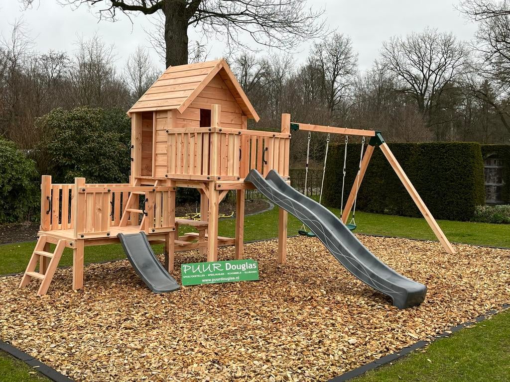 Douglas speeltoestel speelhuisje maatwerk, Ophalen of Verzenden, Nieuw
