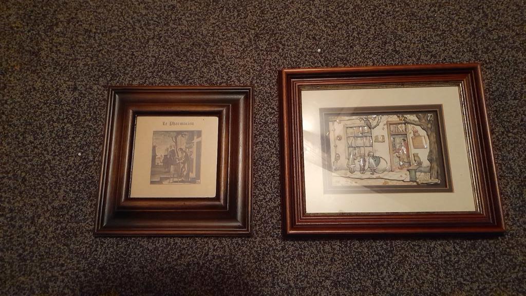 Anton Pieck + grátis Le pharmicien, nostalgisch oud, vintage, Ophalen of Verzenden