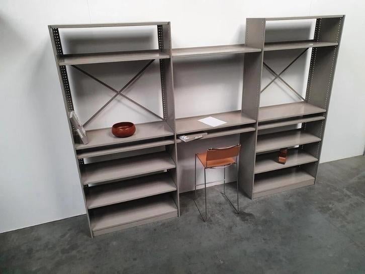 Ahrend Bureau Stabilux Friso Kramer 50s Wall Unit Vintage, .., Gebruikt, Minder dan 150 cm, Minder dan 100 cm