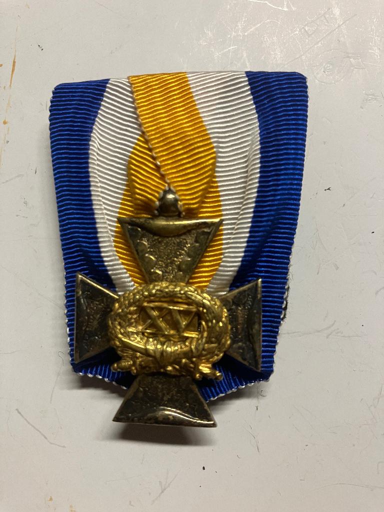 Langdurige trouwe dienst medaille officier, Verzamelen, Ophalen of Verzenden, Landmacht, Nederland, Lintje, Medaille of Wings