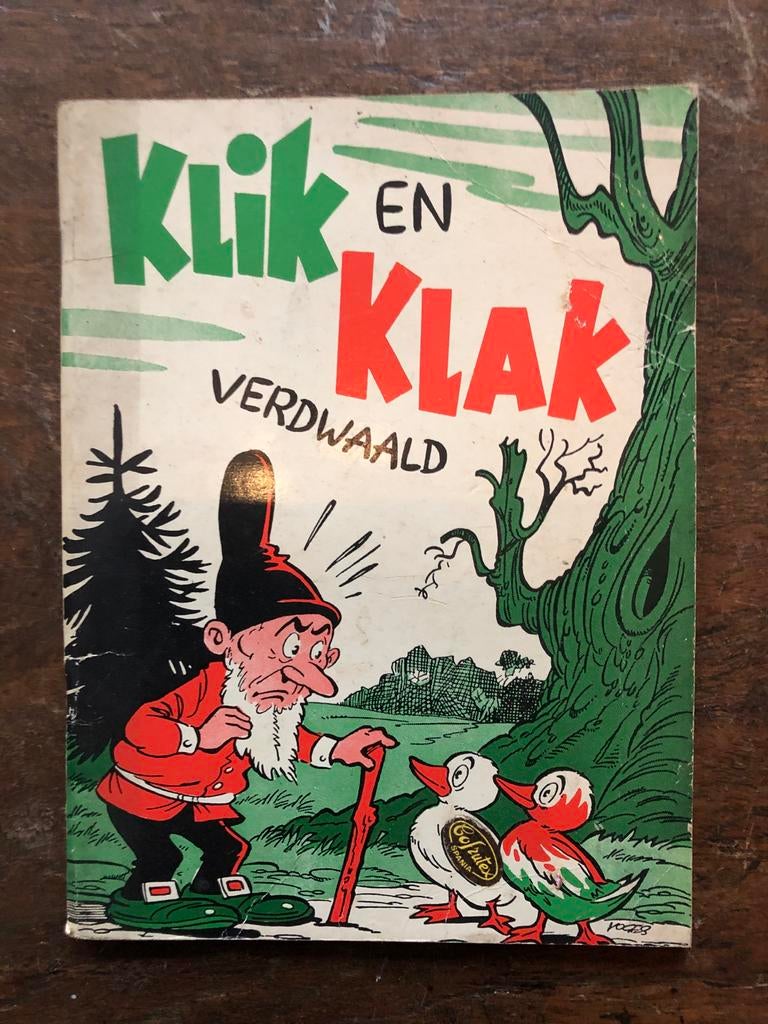 Klik en Klak Verdwaald - Vintage Kinderboek, Ophalen of Verzenden, Gebruikt