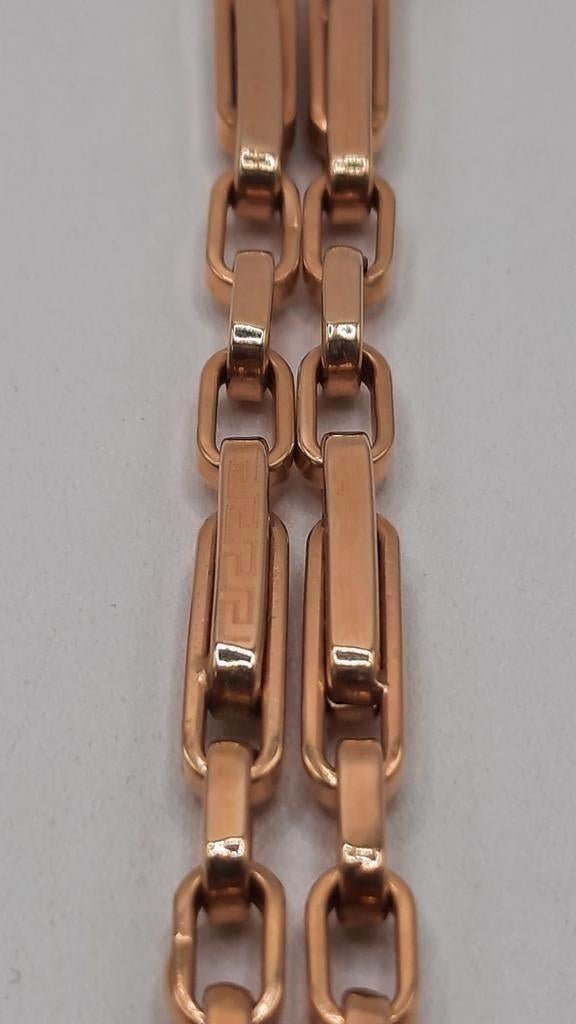 gouden fantasie ketting 14kt, Sieraden, Tassen en Uiterlijk, Kettingen, Www.bredajuwelier.nl, Nieuw, Ophalen of Verzenden, Www.bredajuwelier.nl