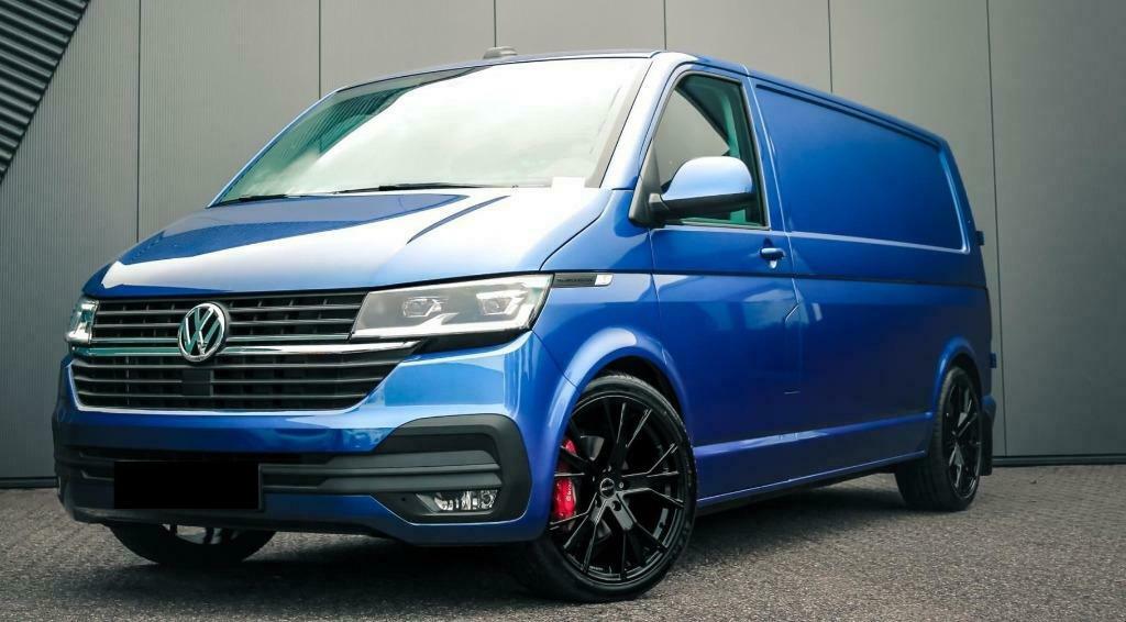 Nieuw VW 17 18 inch Velgen met banden 5x120 T5, T6, 18 inch, Velg(en), Nieuw, Winterbanden