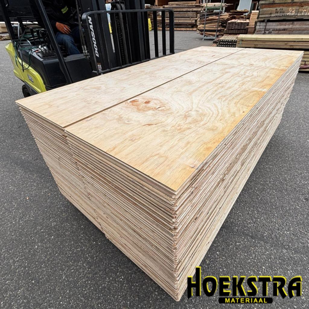 Underlayment 18mm al vanaf €19,50 per plaat!, Doe-het-zelf en Verbouw, Platen en Panelen, Ophalen, Nieuw, Multiplex