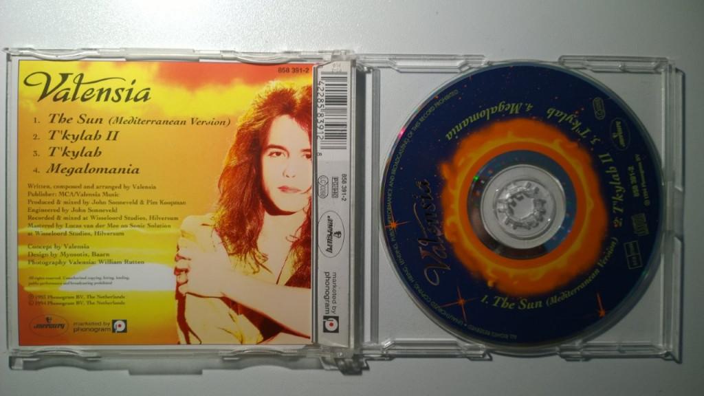 Valensia - The Sun, Maxi-single, Ophalen of Verzenden, Zo goed als nieuw, 1 single