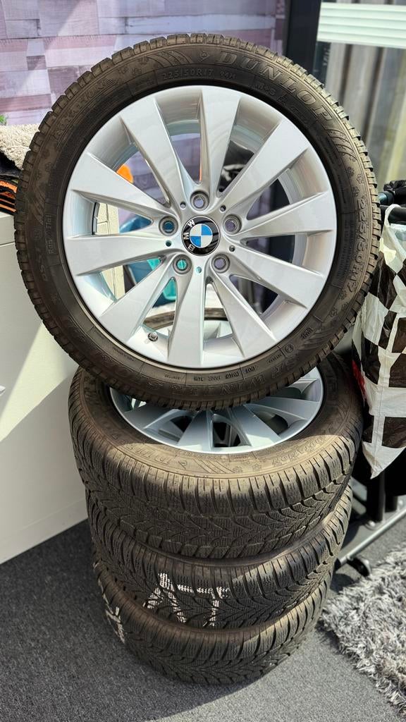 BMW Velgen met Winterbanden RunFlat 225/50R17, Ophalen, Gebruikt, Banden en Velgen, 17 inch