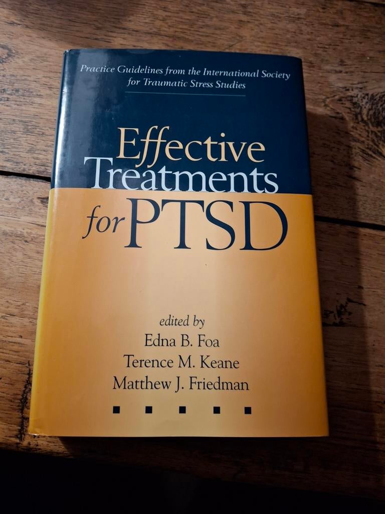 Effective Treatments for PTSD. E. Foa e.a., Ophalen of Verzenden, Zo goed als nieuw