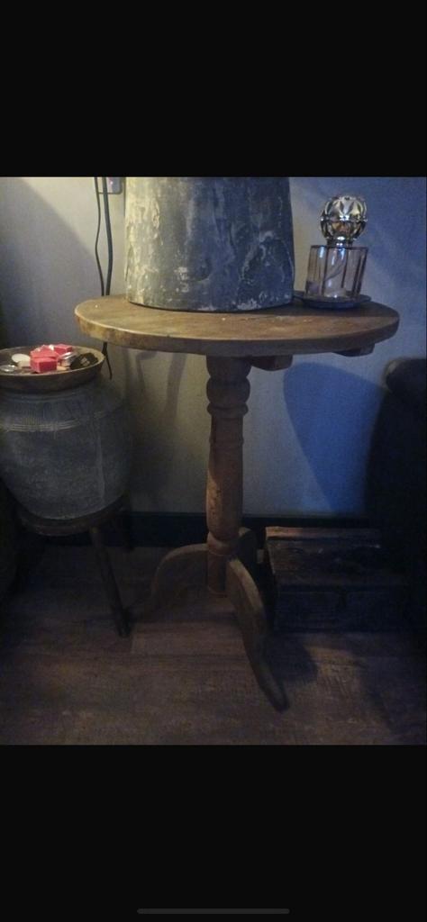 Houten bijzettafel  Hoffz, Ophalen, Minder dan 45 cm, Minder dan 55 cm, Gebruikt