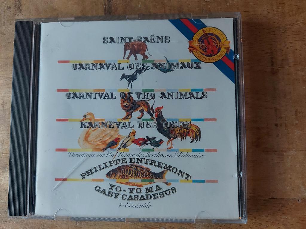 CD Saint-Saëns - Yo-Yo Ma, Gaby – Carnaval Des Animaux, Cd's en Dvd's, Ophalen of Verzenden, Classicisme, Zo goed als nieuw, Overige typen