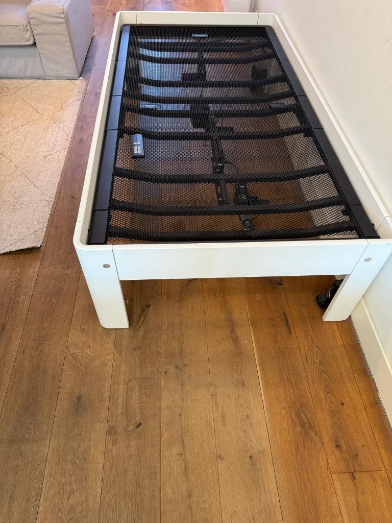 Verschillende Auping Auronde 80 x 200, Verstelbaar, Eenpersoons, Verzenden, Wit