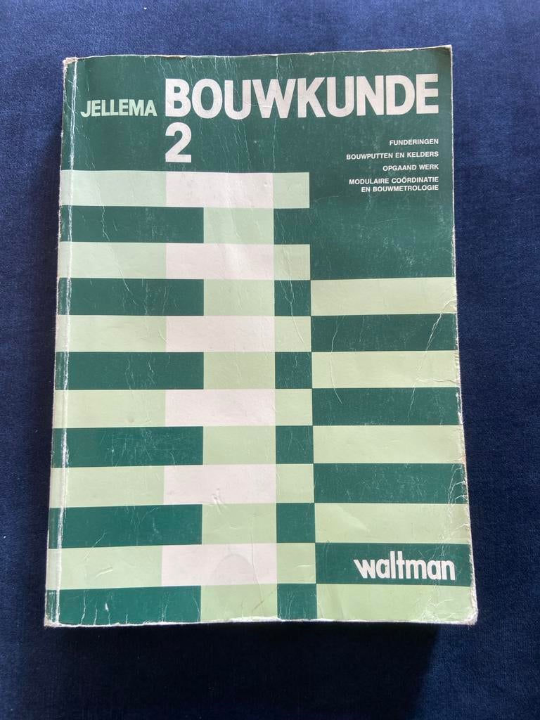 Studie boeken HBOBiuwkunde 2en 3 van Jellema, Boeken, Studieboeken en Cursussen, Ophalen of Verzenden, Beta, Gelezen, HBO