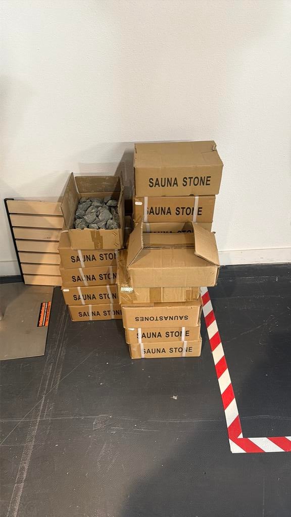 *NIEUW* Sauna stenen - 7.5 kg, Sport en Fitness, Sauna, Ophalen of Verzenden, Nieuw, Fins of Traditioneel, Toebehoren