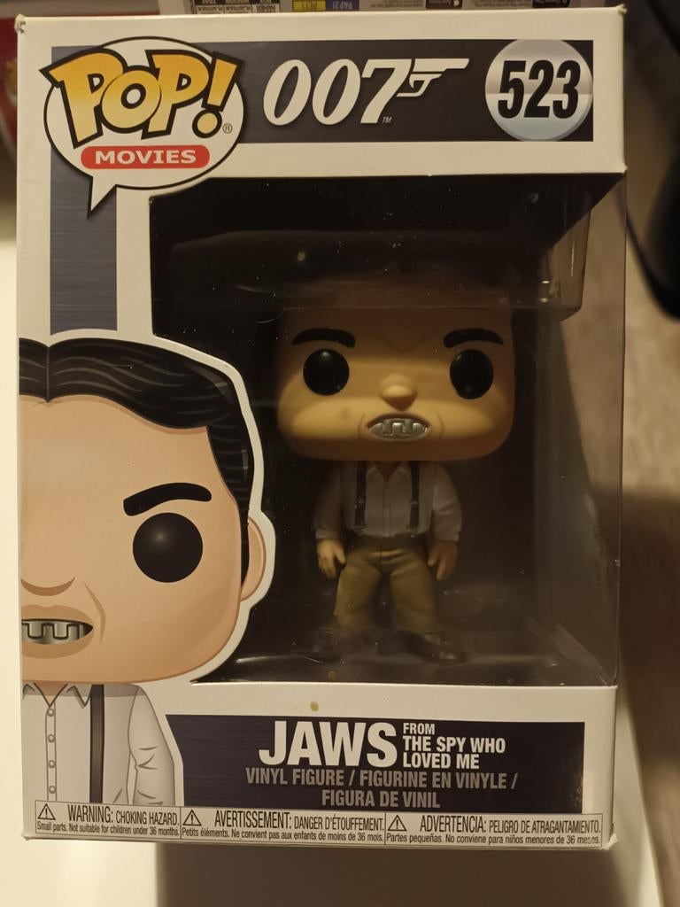 Funko pop 007 The Spy who loved me : Jaws  523, Ophalen of Verzenden, Zo goed als nieuw