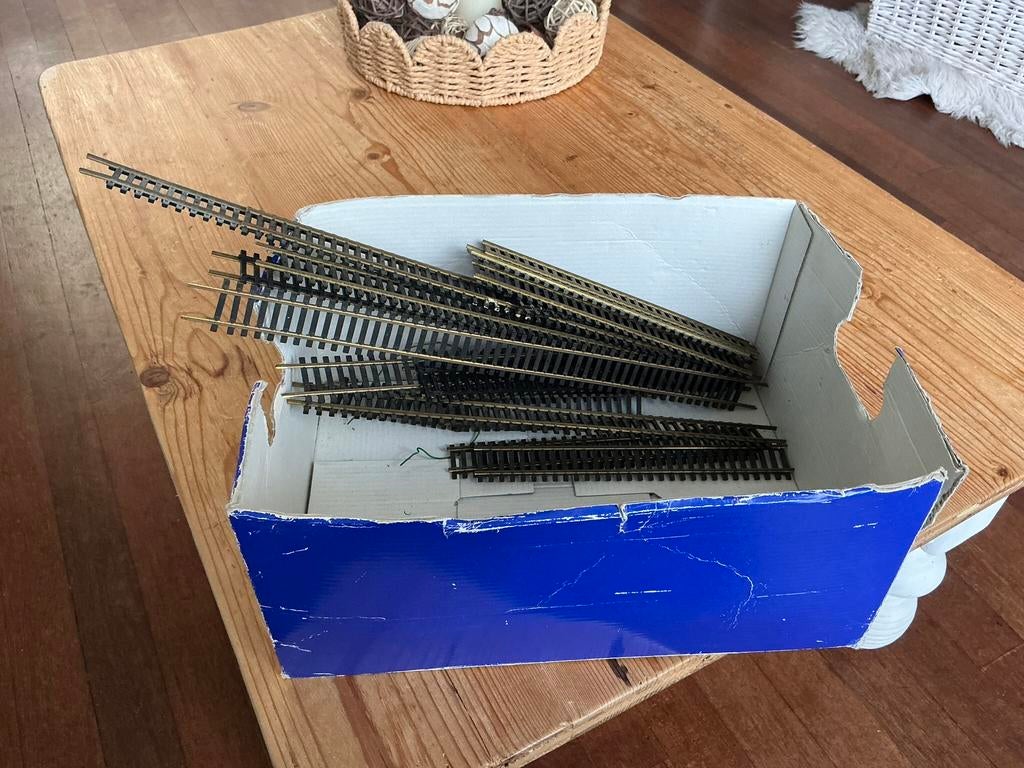 Rails HO Bieden en alleen ophalen., Hobby en Vrije tijd, Modeltreinen | H0, Ophalen, Gebruikt, Gelijkstroom, Trix