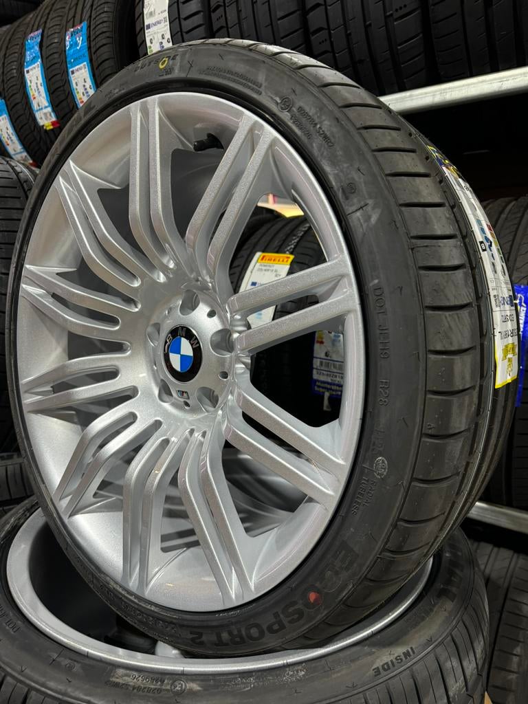ACTIE 19 inch velgen banden Frankfurt 5x120 5 serie E60 E61, Auto-onderdelen, Banden en Velgen, 19 inch, 245 mm, Velg(en), Nieuw