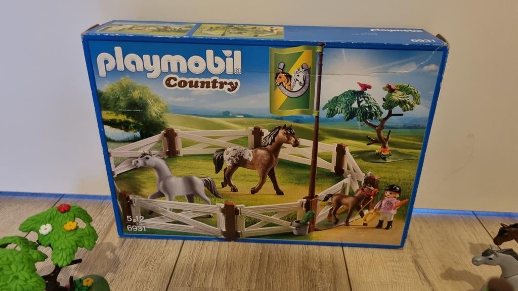 Leuk Paardenpension 6931 Playmobil, Ophalen of Verzenden, Zo goed als nieuw, Complete set