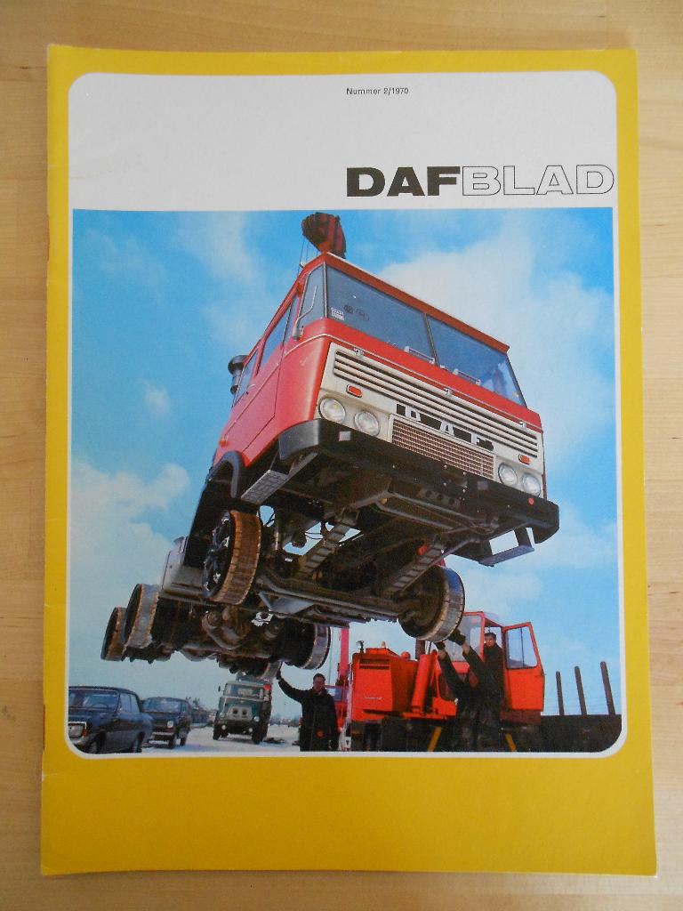 DAF DAFblad tijdschrift 1970 nummer 2 – 2600 DO Kikker, Ophalen of Verzenden, Zo goed als nieuw, Overige merken, DAF