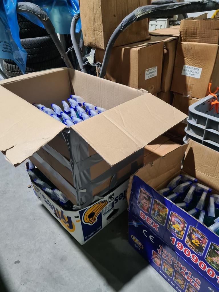 Grote partij ( de-icer ) ruit ontdooier, Ophalen