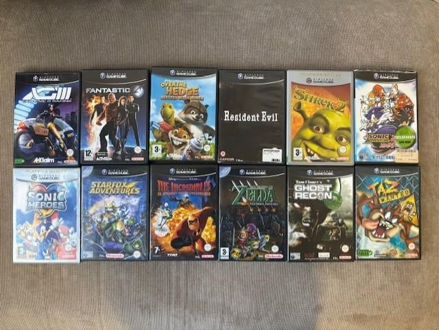 Nintendo Gamecube games, Spelcomputers en Games, Games | Nintendo GameCube, Eén computer, Zo goed als nieuw, Ophalen, Avontuur en Actie